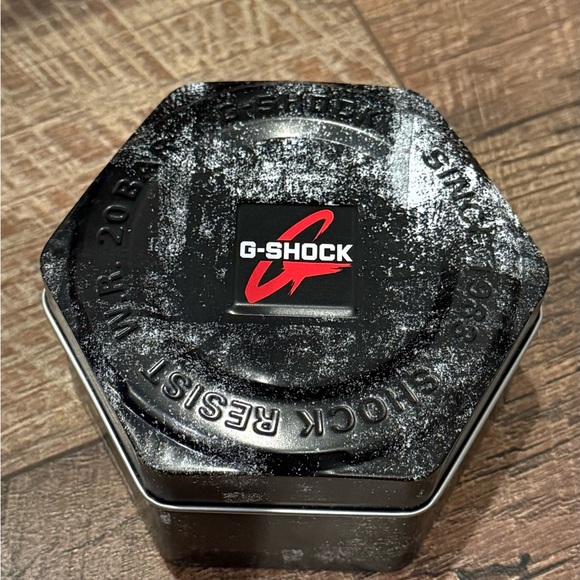 NWT CASIO G SHOCK ANALOG DIGITAL BLACK RESIN STRAP WATCH - Picture 3 of 7